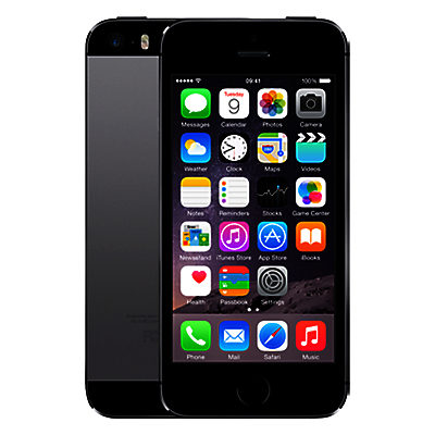 Apple iPhone 5s, iOS, 4 , 4G LTE, SIM Free, 32GB Space Grey